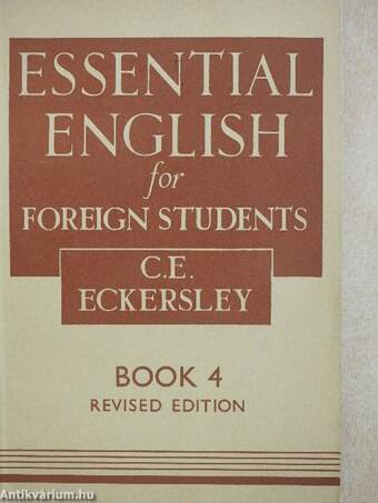 Essential English for Foreign Students Book 4.