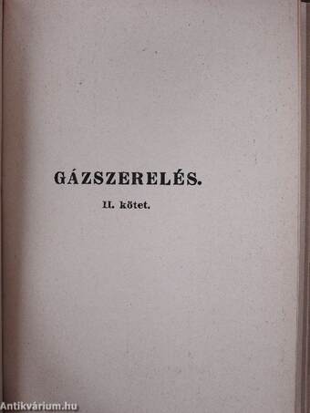 Gázszerelés I-II.