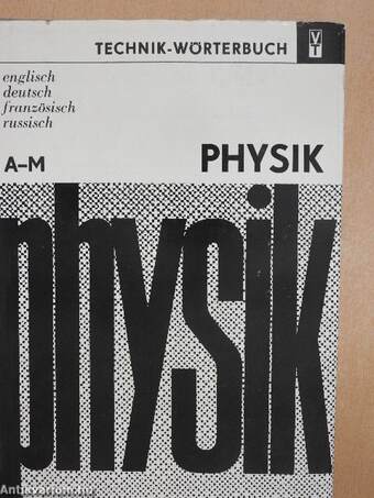 Physik A-M/N-Z/Register