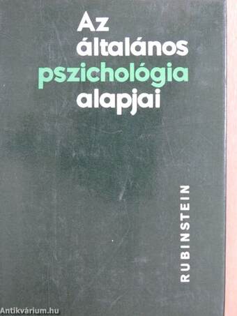 Az általános pszichológia alapjai I. (töredék)