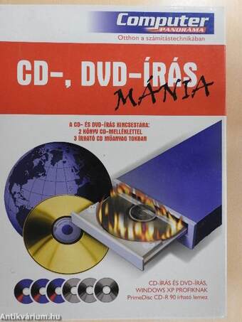 CD-, DVD-írás mánia - 2 CD-vel