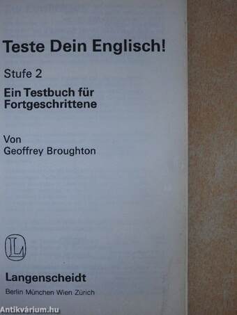 Teste Dein Englisch! 2