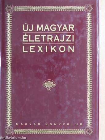 Új magyar életrajzi lexikon III. (töredék)