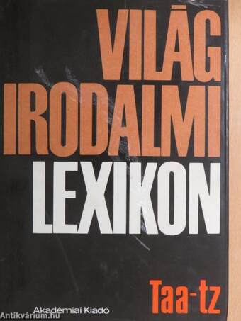 Világirodalmi Lexikon 15. (töredék)