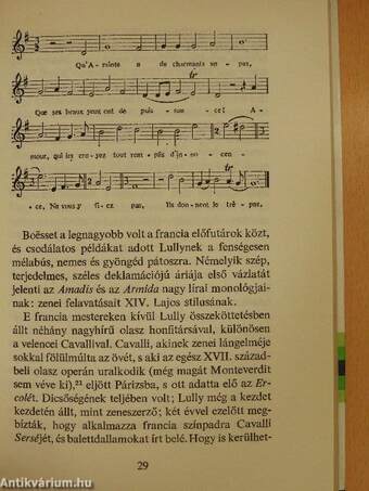 Lully, Gluck, Grétry