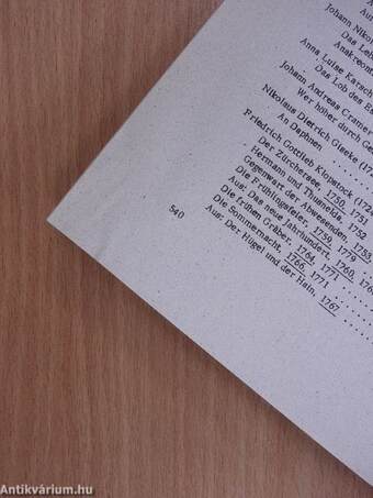 Deutsche Gedichte II.