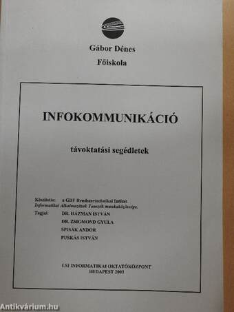 Infokommunikáció