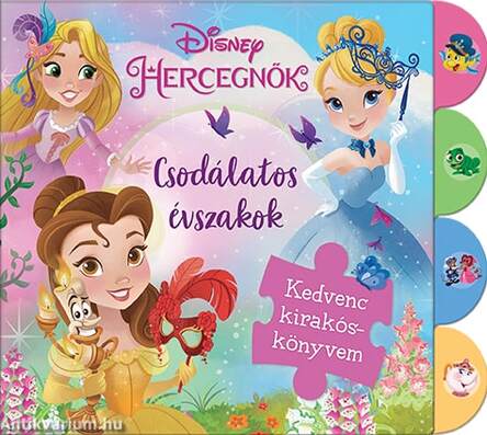 Disney Hercegnők - Csodálatos évszakok - Kedvenc kirakóskönyvem