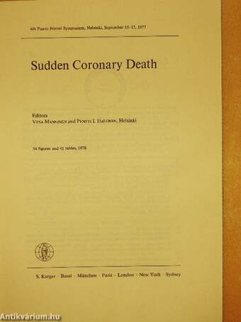 Sudden Coronary Death