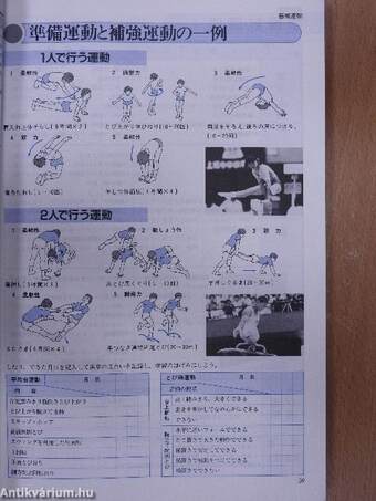 Illusztrált középiskolai testnevelés (japán nyelvű)