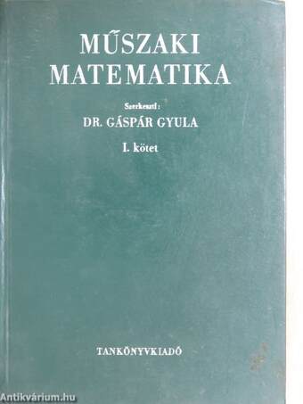 Műszaki matematika I.