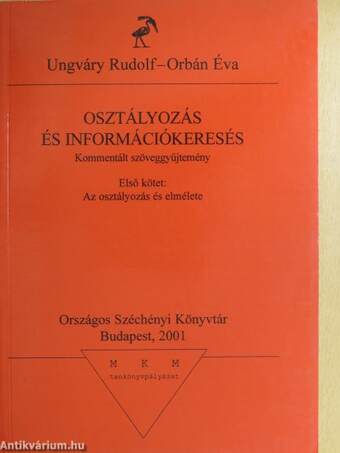 Osztályozás és információkeresés I-II.