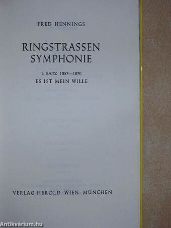 Ringstrassen Symphonie 1-3.