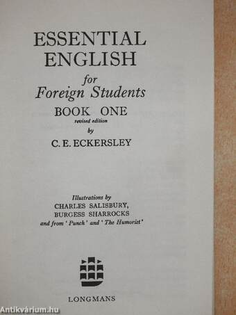 Essential English for Foreign Students Book 1.