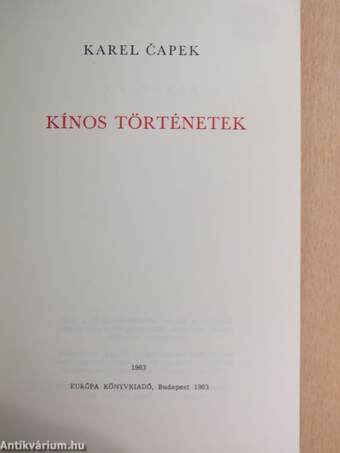 Kínos történetek