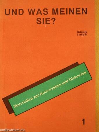 Und was Meinen Sie? 1-2.