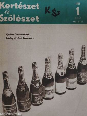 Kertészet és Szőlészet 1968. január-december