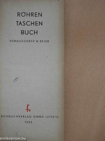 Röhren Taschenbuch