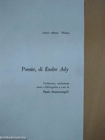 Poesie, di Endre Ady