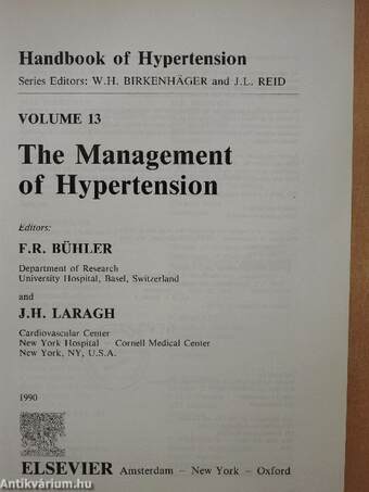 The Management of Hypertension