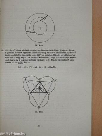 Elemi geometriai példatár