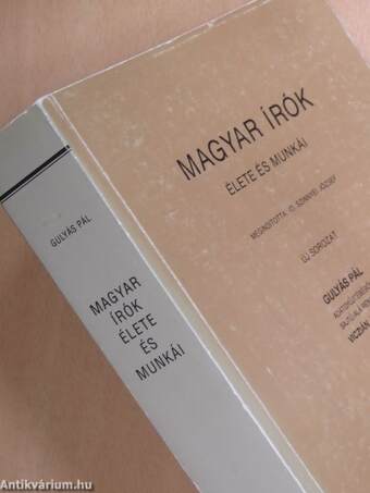 Magyar írók élete és munkái XVII. (töredék)