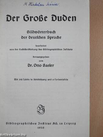 Der Große Duden