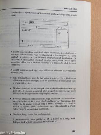 MS DOS 5.0 és kapcsolata a Windows 3.0-val/A Qbasic I. (töredék)