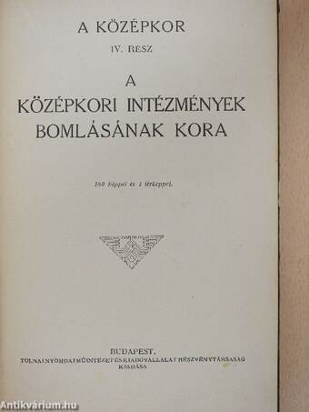 Tolnai Világtörténelme 9. - A középkor IV.