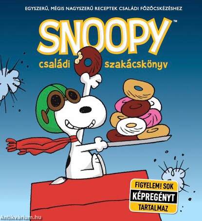 Snoopy családi szakácskönyv