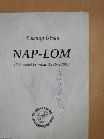 Nap-lom (dedikált példány)