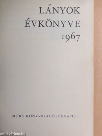 Lányok Évkönyve 1967