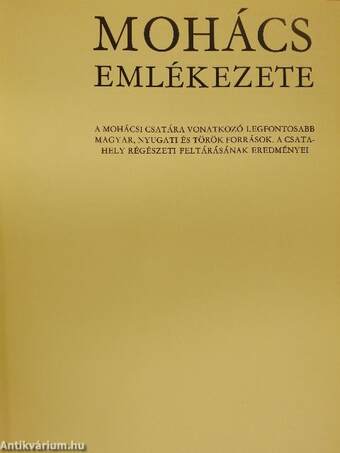 Mohács emlékezete