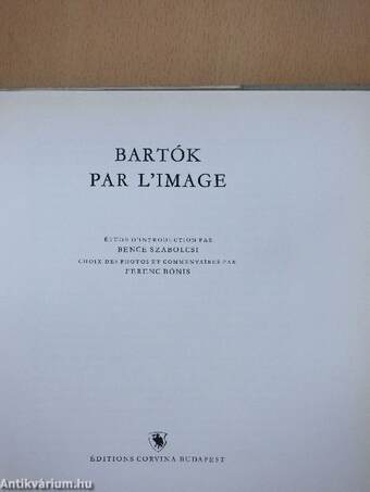 Bartók par l'image