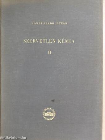 Szervetlen kémia II.