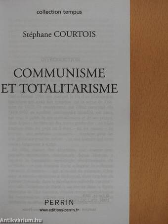 Communisme et Totalitarisme