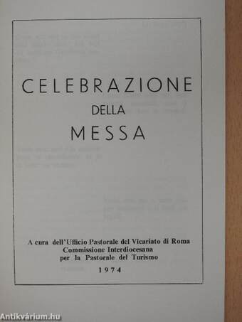 Celebrazione Della Messa