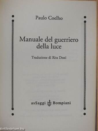 Manuale del guerriero della luce