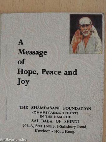 A Message of Hope, Peace and Joy