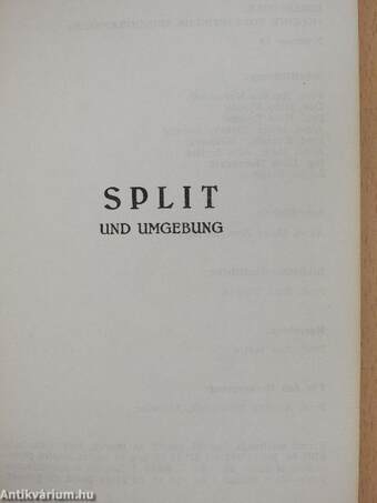 Split und Umgebung