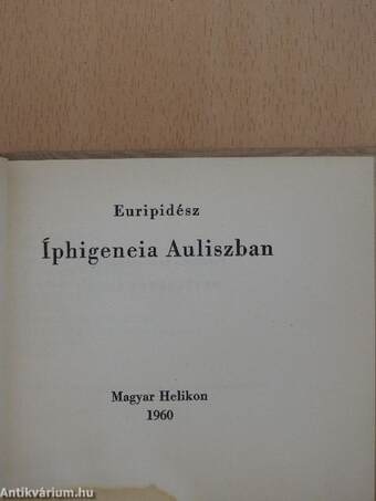 Íphigeneia Auliszban