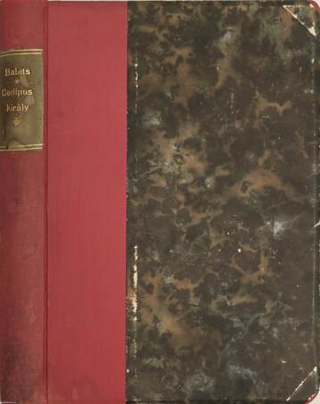 Oedipus király (dedikált példány)