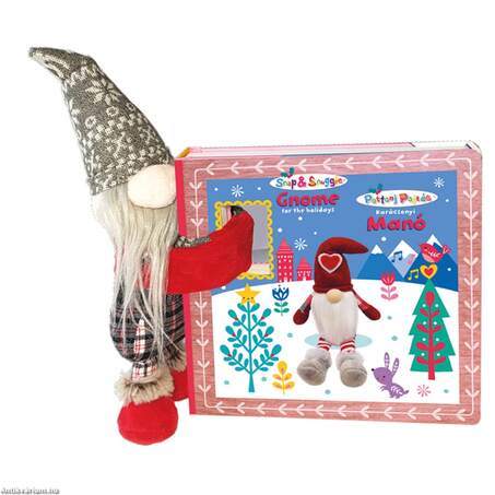 PATTANJ PAJTÁS KÉPESKÖNYV , KARÁCSONYI MANÓ