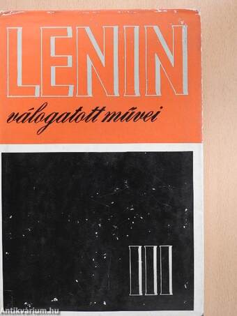 Lenin válogatott művei III. (töredék)