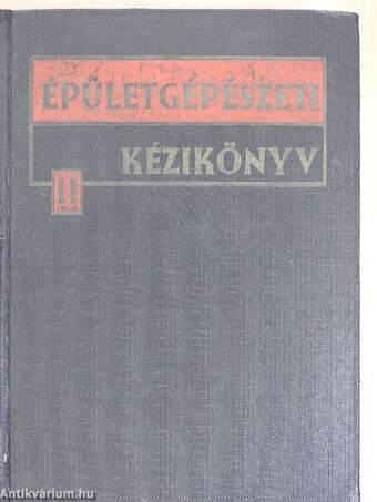 Épületgépészeti kézikönyv II. (töredék)