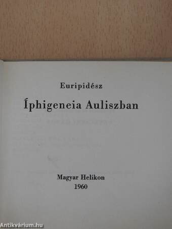 Íphigeneia Auliszban