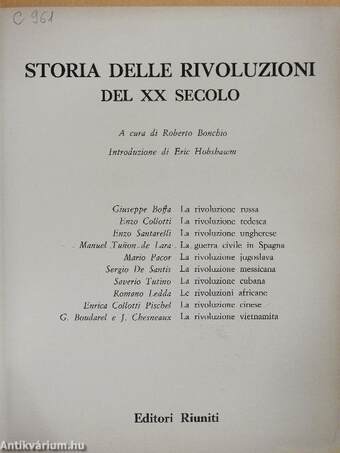 Storia delle rivoluzioni del XX secolo - Lemezzel