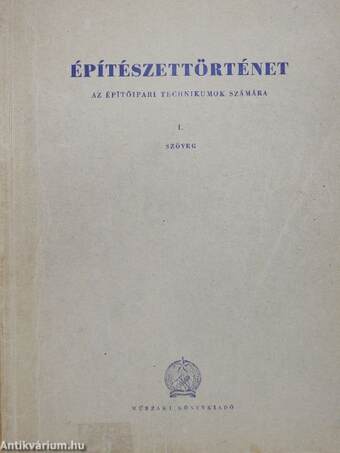 Építészettörténet I-II.