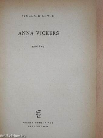 Anna Vickers