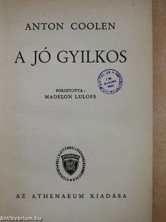 A jó gyilkos